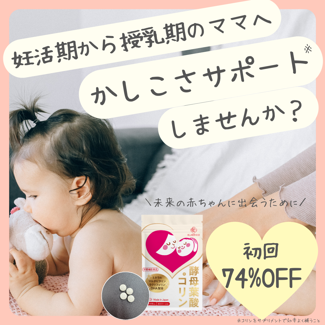 酵母葉酸＋コリン サプリ