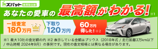 愛車の一括査定はこちら